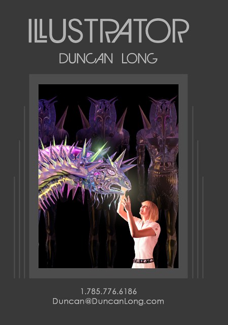 Book Illustrator Duncan Long's illustration portfolio now available online.
