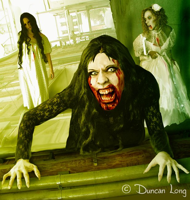 Zombie attack - artwork illustrations by illustrator Duncan Long Zombie attack - artwork illustrations by illustrator Duncan Long
