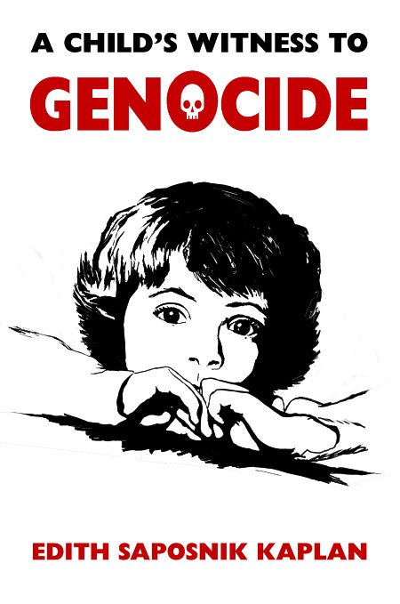 Child's Witness to Genocide book cover illustration artwork by Duncan Long