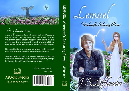 Lemuel book cover illustration and book layout