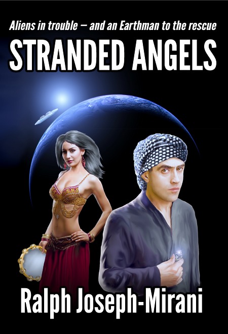 Stranded Angels Book Cover Design Artwork Illustration by illustrator Duncan Long