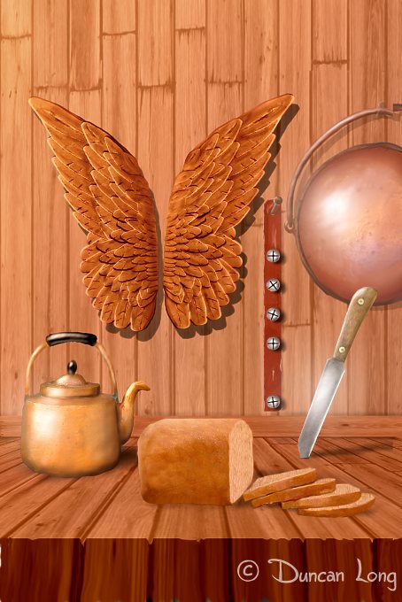 Broken Bread first book cover illustration