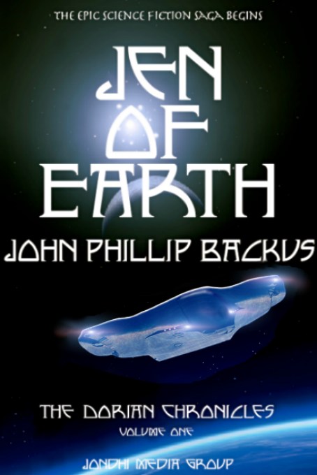 John Backus Jen science fiction novel cover layout artwork 