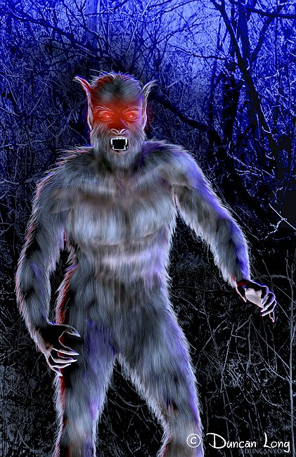 wolfman_by magazine artist Duncan Long