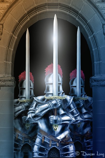 Royal Guard fantasy by fantasy book artist Duncan Long
