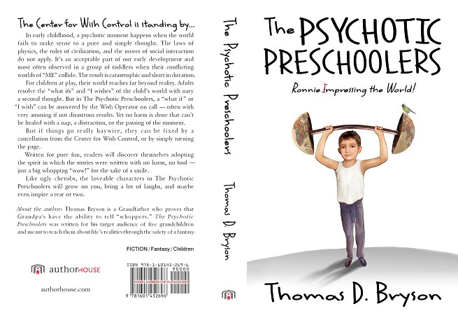 Thomas Bryson Psychotic Preschoolers book cover illustrator Duncan Long