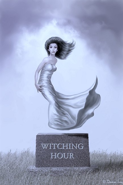 "Witching Hour" by book illustrator  Duncan Long