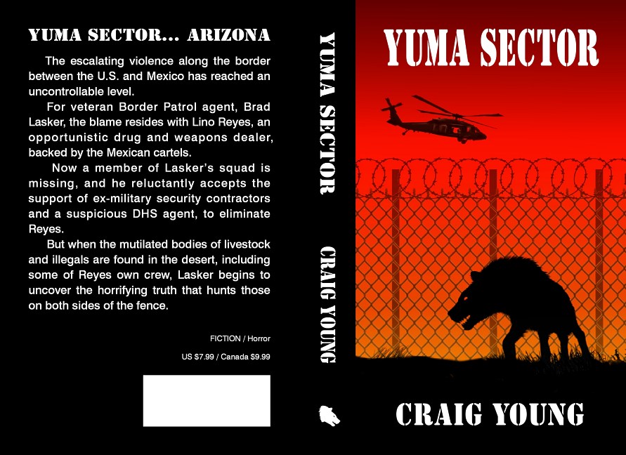 Yuma Sector cover layout and picture by Duncan Long