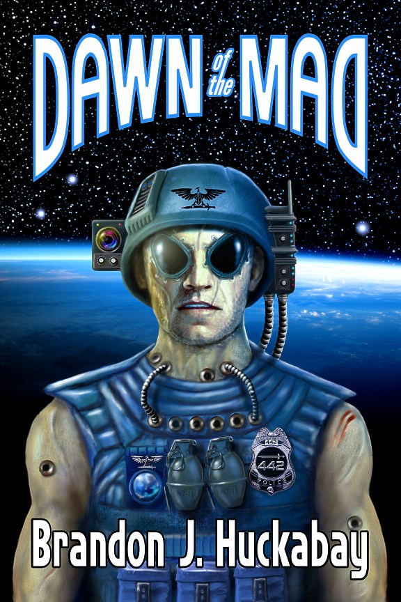 Dawn-science fiction novel artwork by illustrator Duncan Long