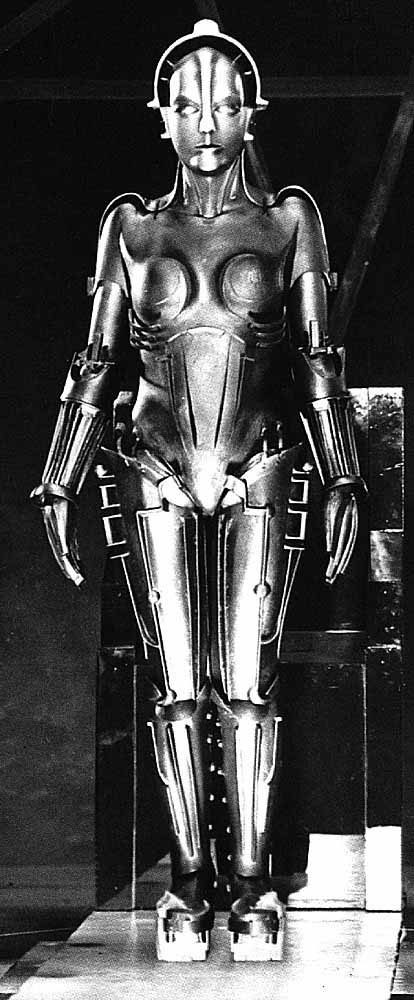 The Metropolis robot Maria had a large influence on my robot design