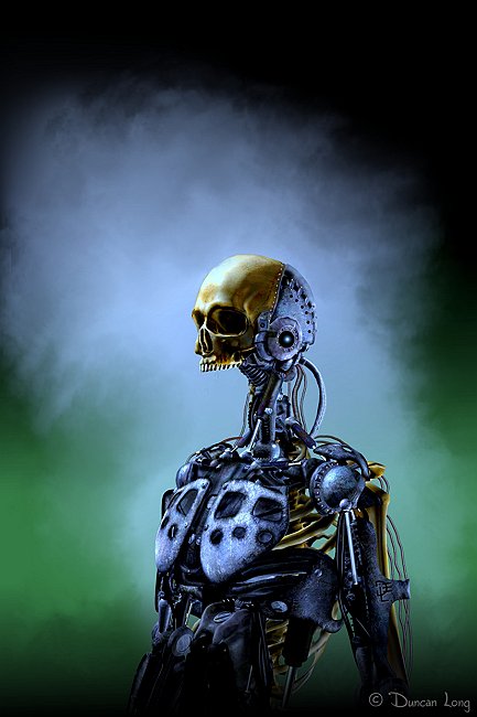 Steel and Bone illustration by graphic novel artist Duncan Long