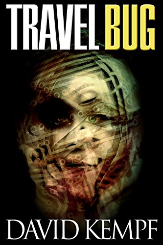 Travel Bug - horror book cover art by illustrator Duncan Long