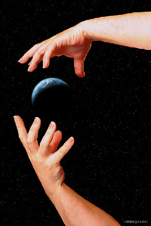 Creation of the World, graphic artwork by visionary outsider artist Duncan Long, 2008. Creation of the World, graphic artwork by visionary outsider artist Duncan Long, 2008.