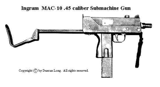 Ingram M10 submachine gun